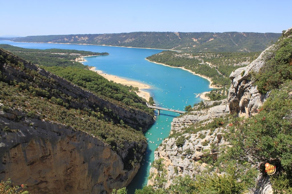 Belvedere Lac de Ste Croix Provenza