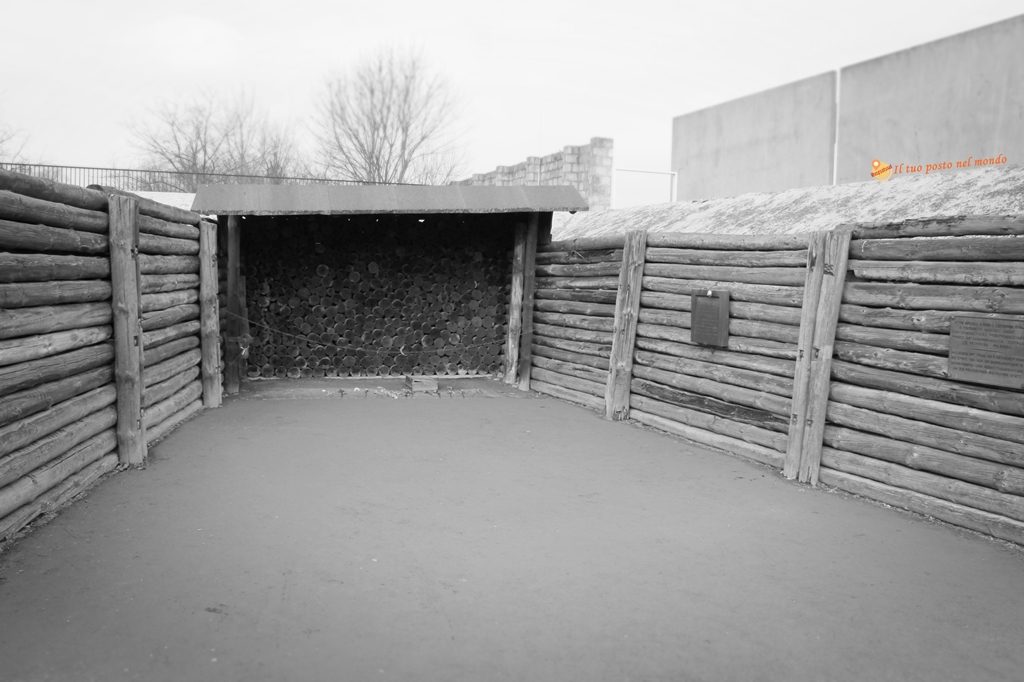 La fossa per le fucilazioni Sachsenhausen