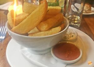 Chunky chips Edimburgo