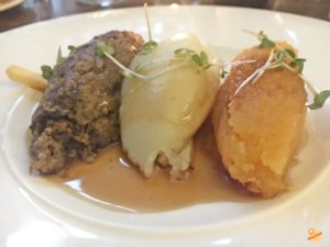 il tipico Haggis di Edimburgo