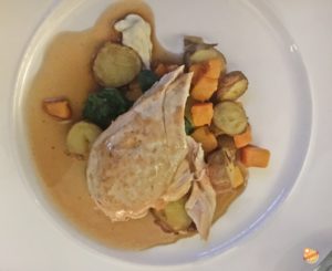 Pan roast chicken breast Howies Edimburgo
