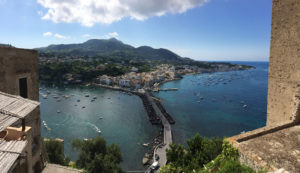 Vista Castello Aragonese Ischia