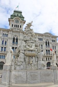 Trieste Fontana dei quattro continenti