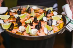 Paella di pesce valencia