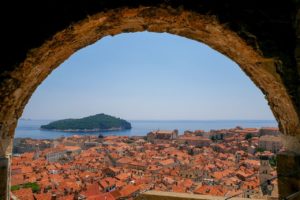 Vista Isola Lokrum Dubrovnik